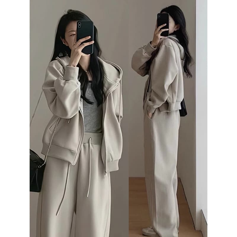 スウェット セットアップ ゆったりシルエットスウェットセットアップ