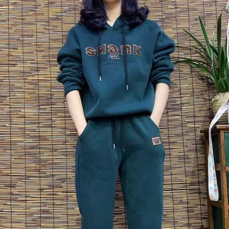 スウェット セットアップ ゆったりムード もこもこ上下セット