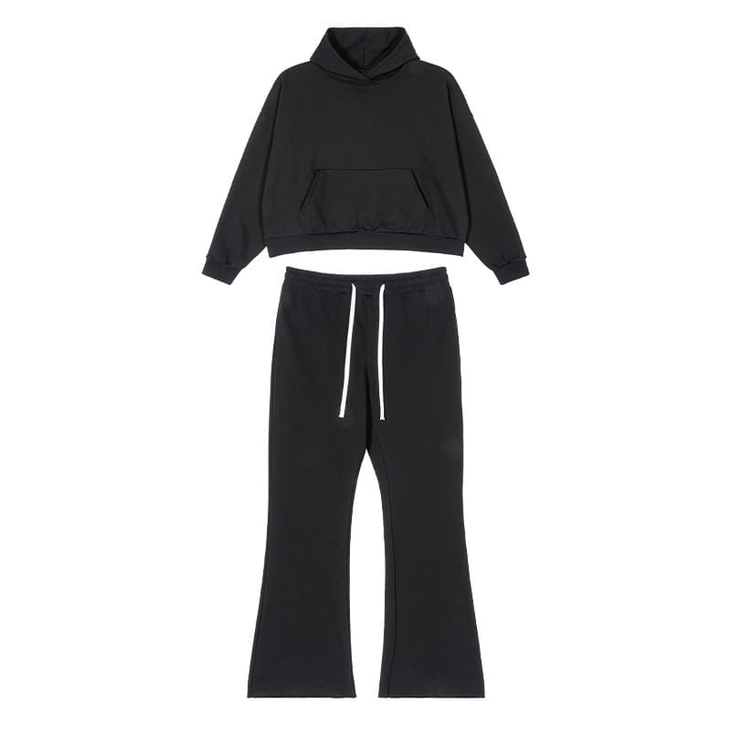 スウェット セットアップ フード付きスウェット ブーツカット セットアップ
