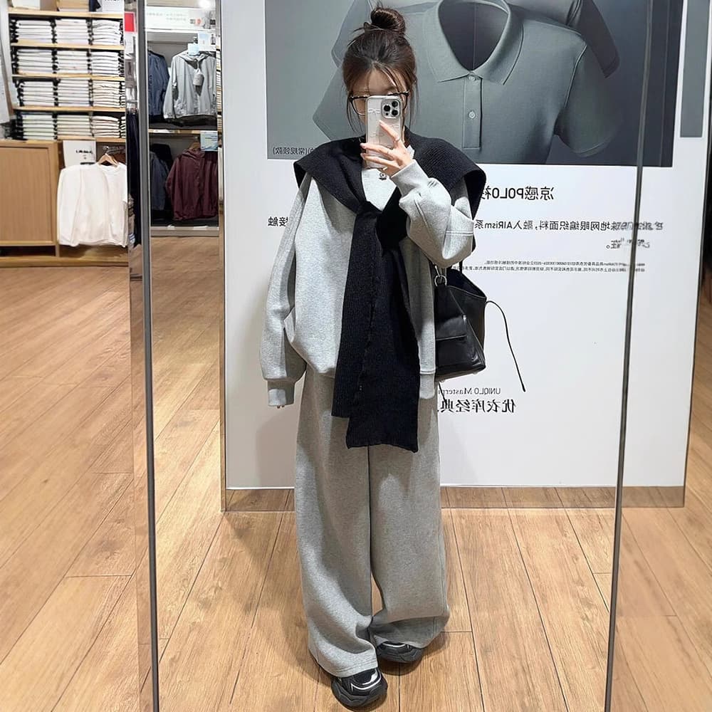 ゆったりルーズ感 スウェット セットアップ