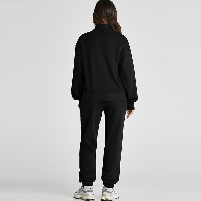 スウェット セットアップ ジップスリット入りスウェットセットアップ