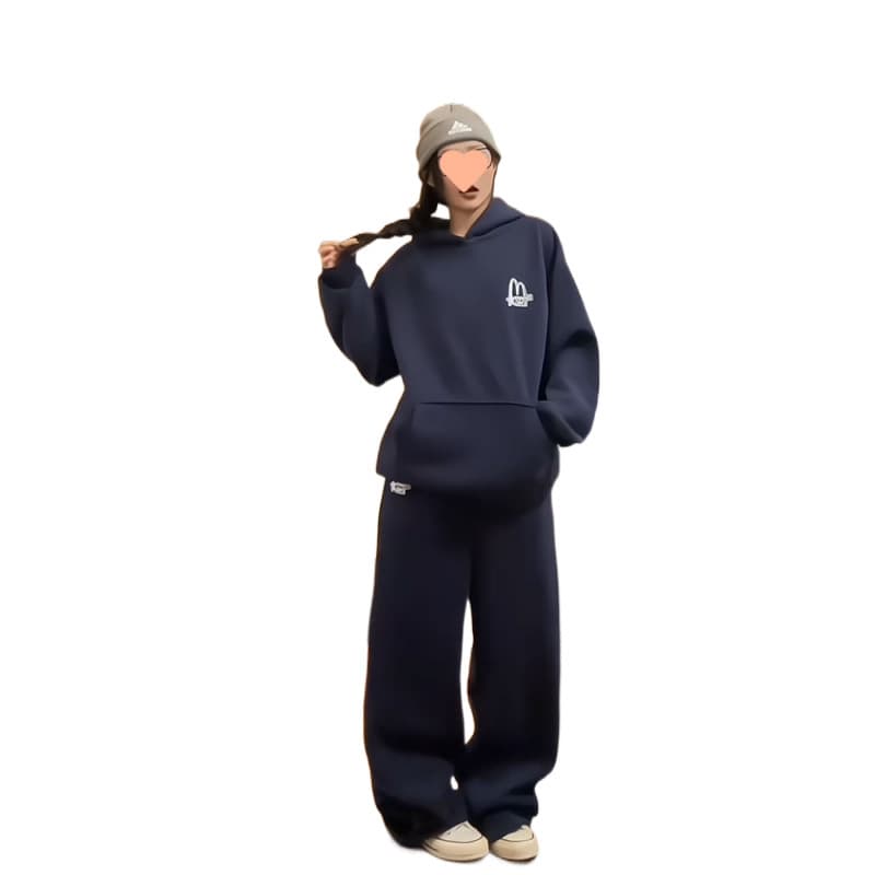 ゆったりオーバーサイズ スウェット セットアップ