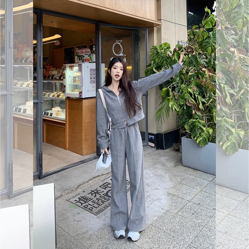 カジュアル スウェット セットアップ ルームウェア